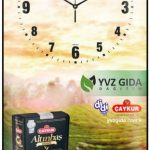 28X50 CM DİKDÖRTGEN CAM DUVAR SAATİ