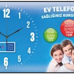 28X50 CM DİKDÖRTGEN CAM DUVAR SAATİ