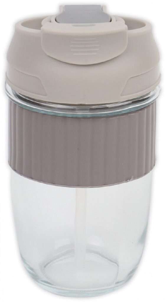 SEVE EMZİKLİ 500 ML CAM MATARA
