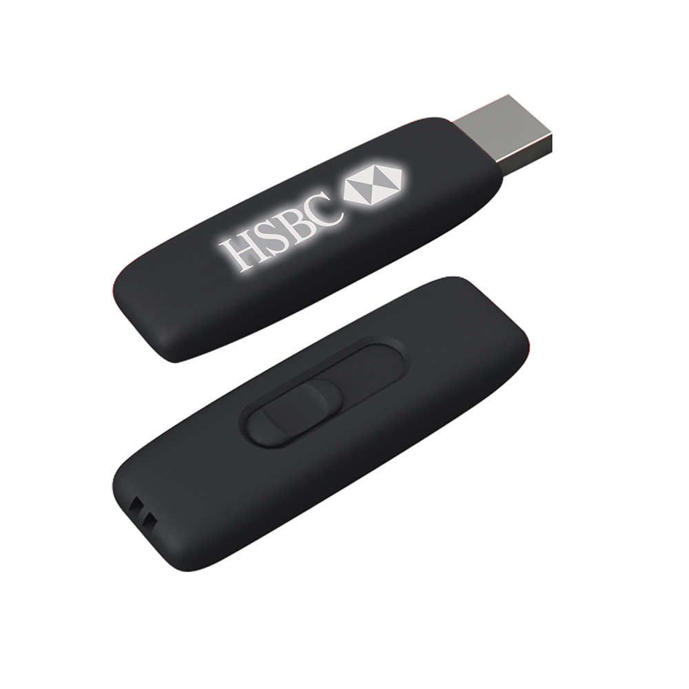 Rubber Işıklı USB Bellek