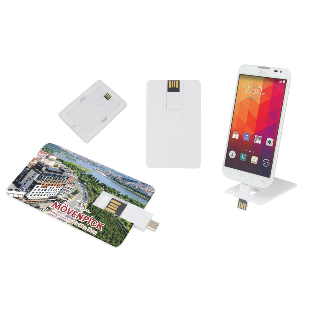 OTG Özellikli Kartvizit USB Bellek