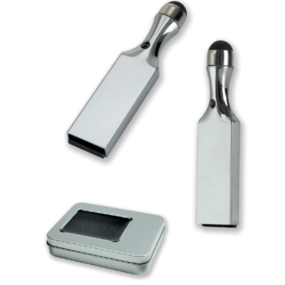 Metal USB Bellek Touchpen