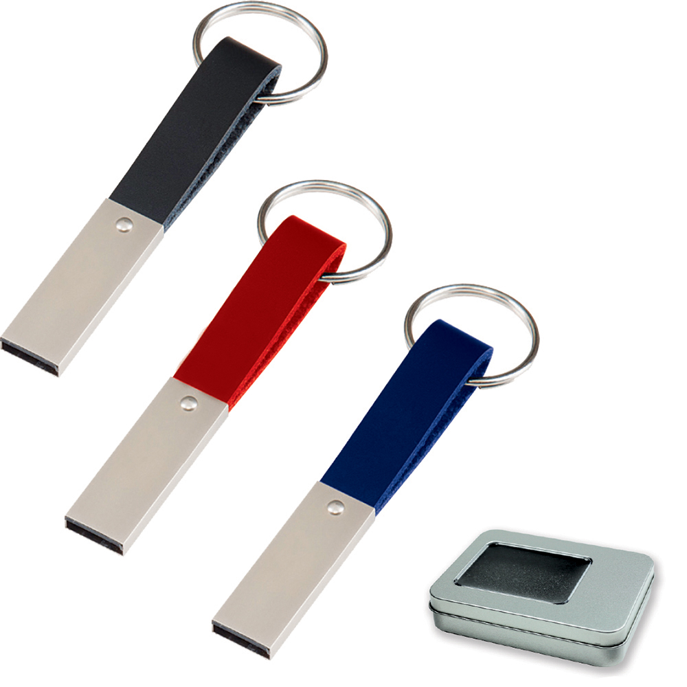 Metal USB Bellek Anahtarlık