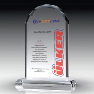 kristal plaket
