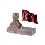 Atatürk büstü plaket